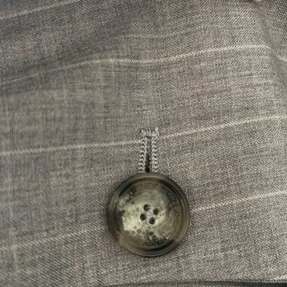 Stella McCartney Taupe Pinstripe Blazer - Picture 16 of 16